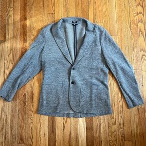 Faherty Inlet Blazer Gray Large